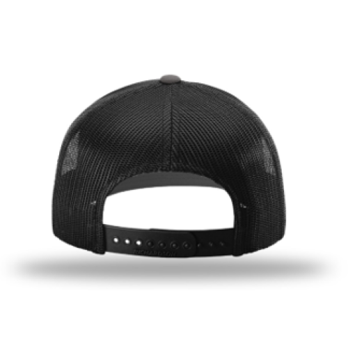 Richardson Original 112 Snapback Trucker Cap<br>Charcoal-Black