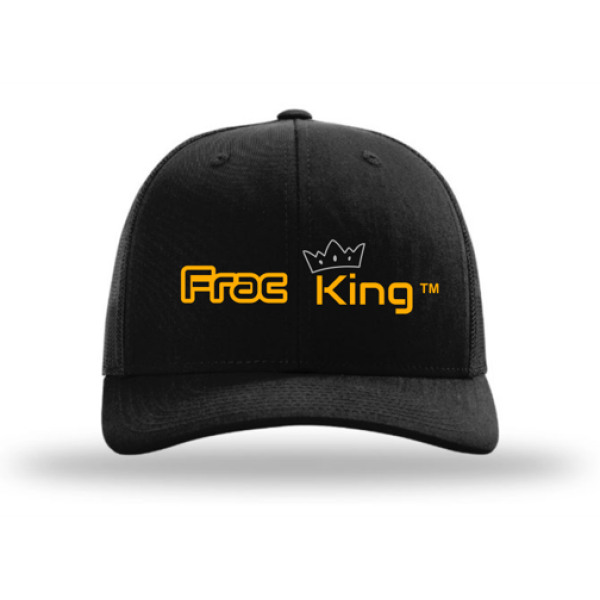 A black hat with the words " free king ".