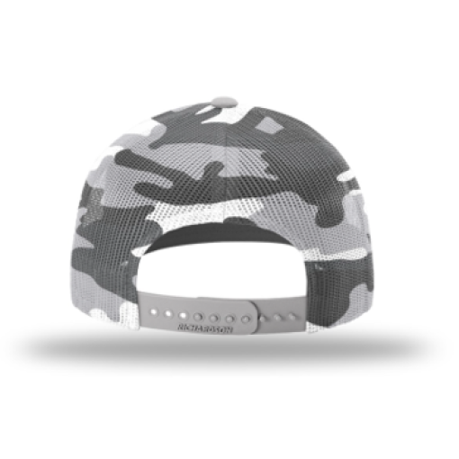 IAWCI Cap Richardson 112 Gray Cammo on White