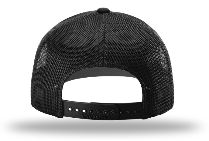 Richardson Original 112 Snapback Trucker Cap<br>Black Gold